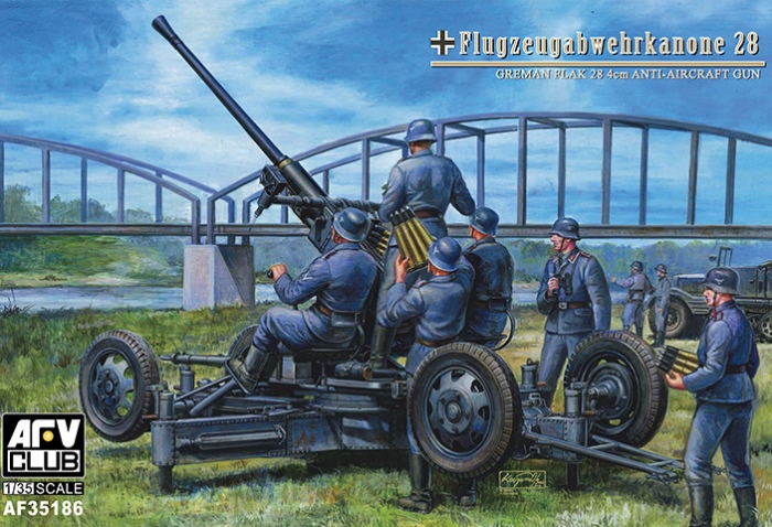 Afv Club - 40mm Flak 28 Bofors ww II German Afv Club - 40mm Flak 28 Bofors ww II German